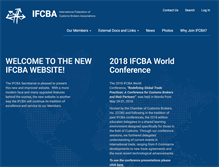 Tablet Screenshot of ifcba.org